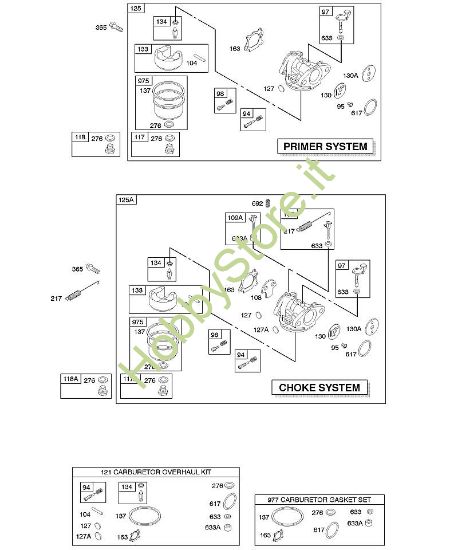 E - Carburatore B&S - 12 €¦ 127802-1376-01 brand Stihl